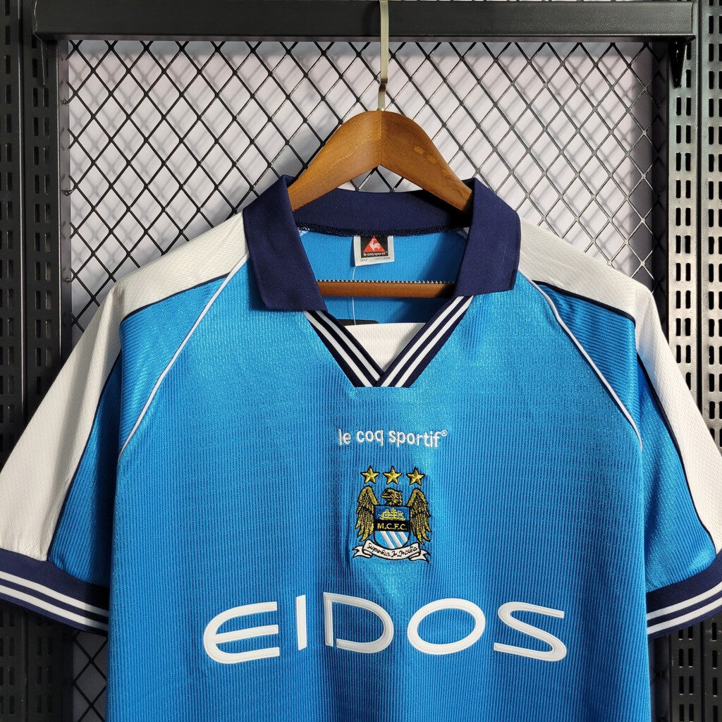 MANCHESTER CITY 2000/01 HOME KIT