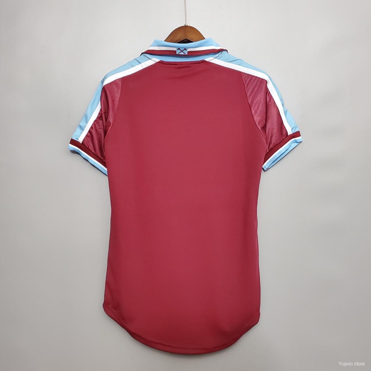 WEST HAM 99/01 HOME RETRO KIT