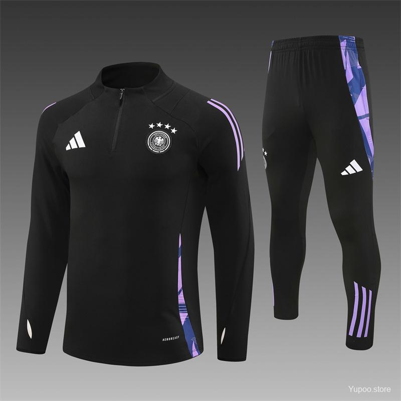 2024 Germany Black Tracksuit