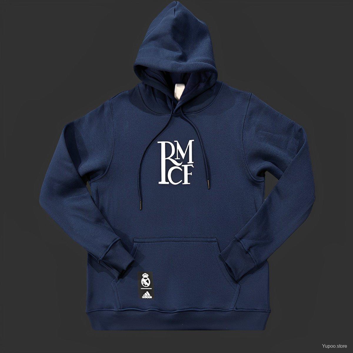 24/25 Real Madrid RMCF Navy Hoodie