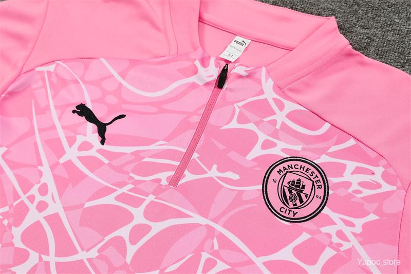 24/25 Manchester City Pink Tracksuit