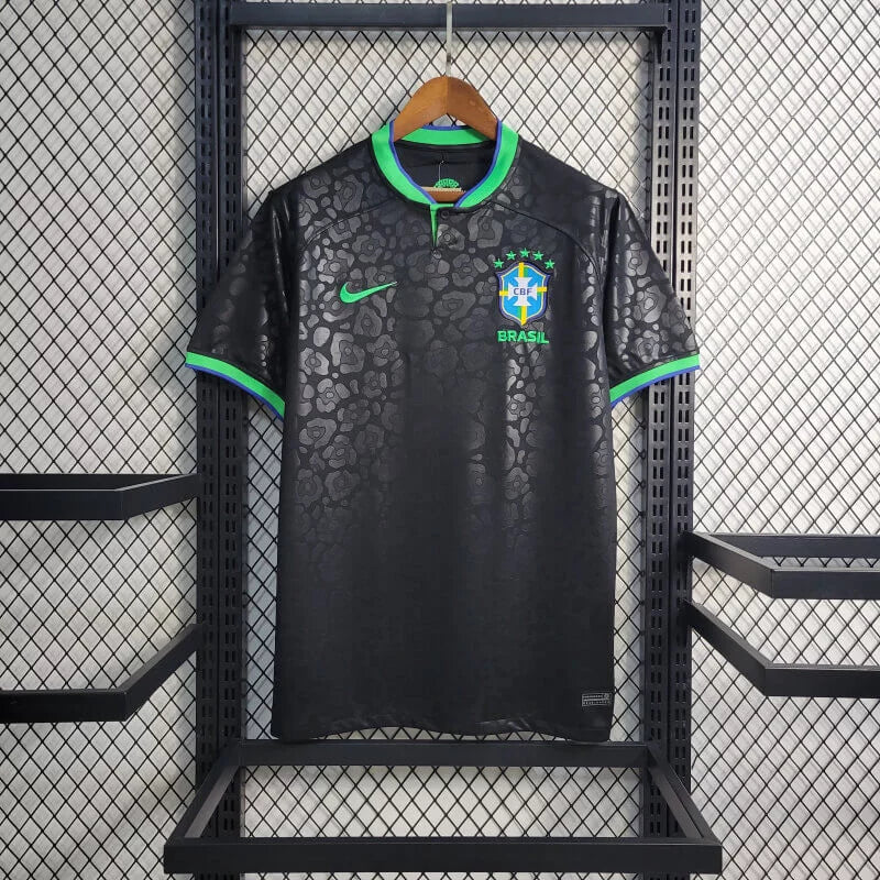 BRAZIL BLACK-GREEN LEOPARD PRINT