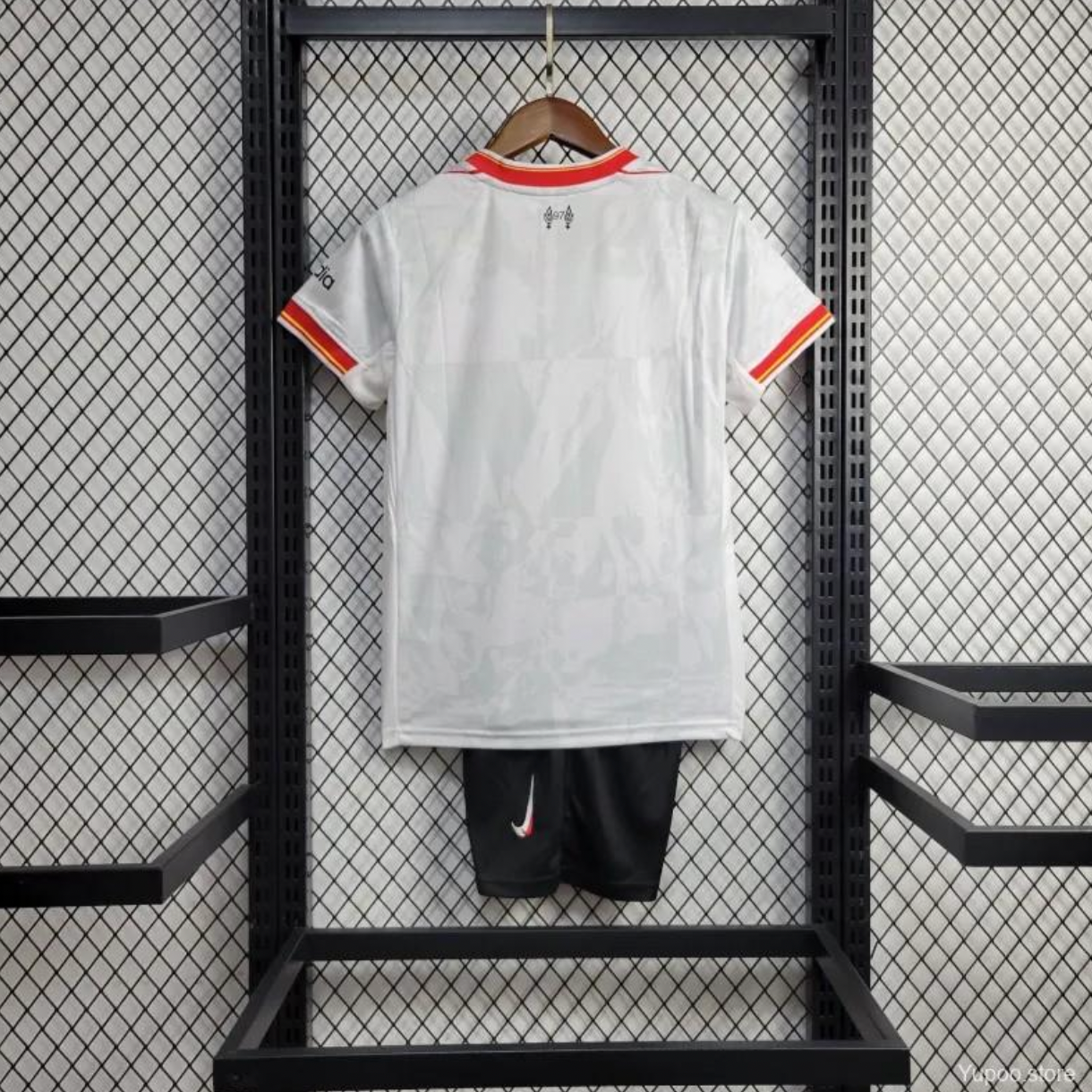 KIDS LIVERPOOL THIRD WHITE JERSEY 24/25