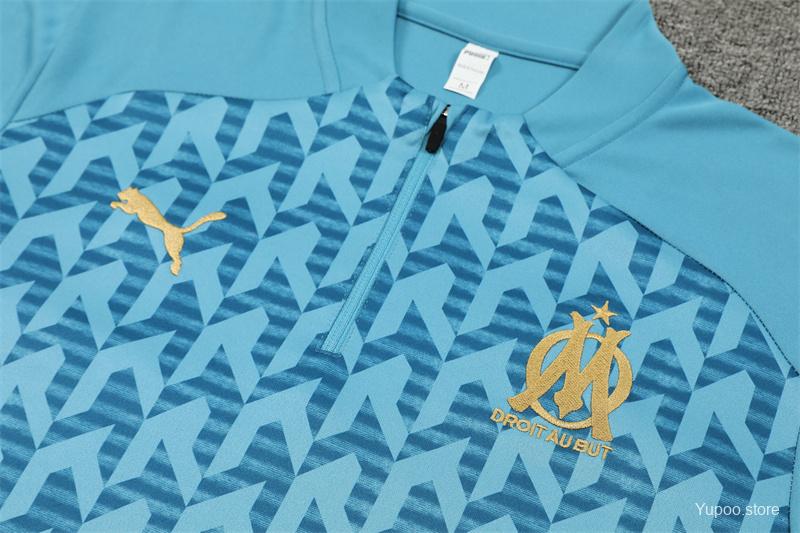 24/25 Olympique Marseille Blue Tracksuit