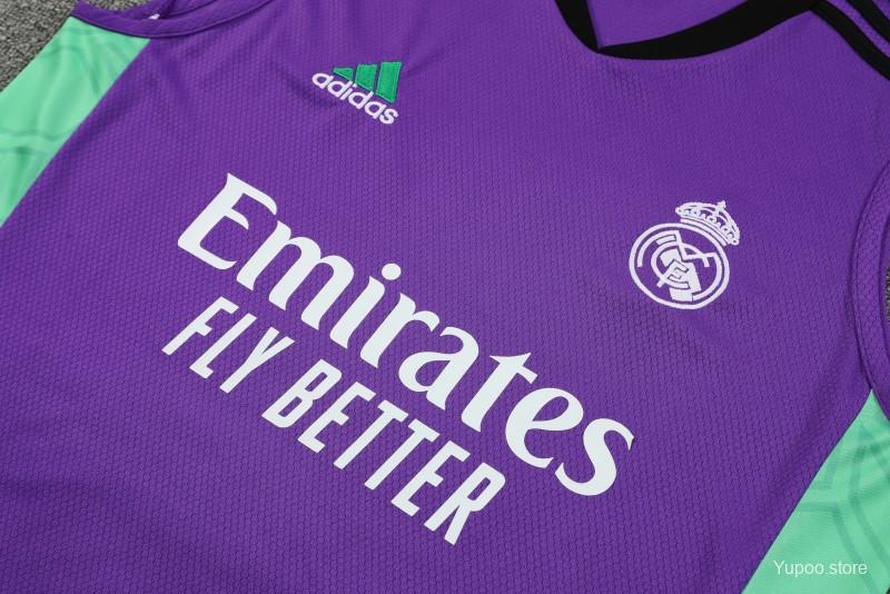 23/24 RM PURPLE VEST + SHORTS