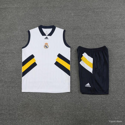 23/24 RM WHITE VEST + SHORTS