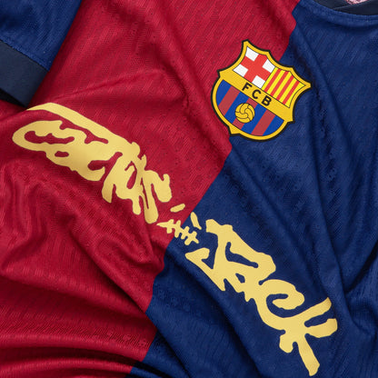 FC BARCELONA 2024/25 MATCH HOME X CACTUS JACK JERSEY