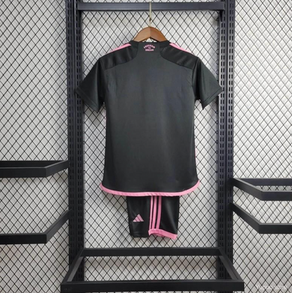 KIDS INTER MIAMI AWAY BLACK JERSEY 24/25
