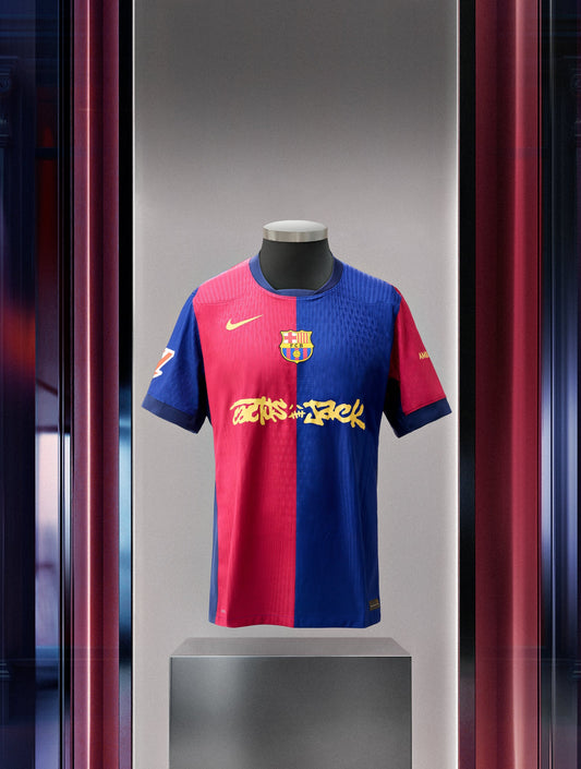 FC BARCELONA 2024/25 MATCH HOME X CACTUS JACK JERSEY